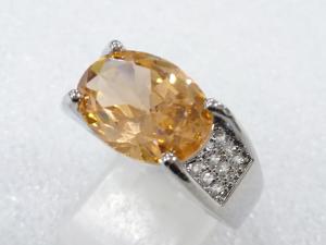 色石　指輪(21号)